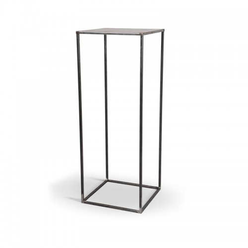 SIMPLEX Kwietnik wysoki z metalu postument minimalizm 90cm