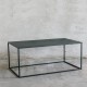 SIMPLEX 110 cm ława metalowa czarna minimalistyczna styl skandynawski