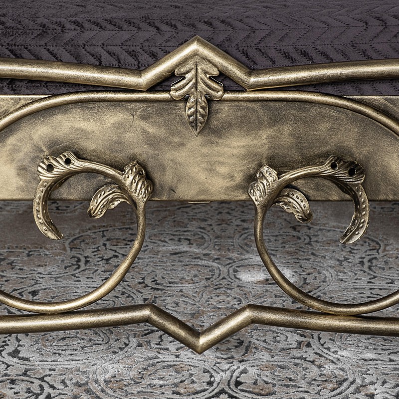 Metalowe łóżko stylowe 140x200 cm Sklep FRANCKE-ART