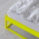 SIMPLEX Łóżko metalowe 140x200 neon