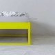 SIMPLEX Łóżko metalowe 120x200 neonowe młodzieżowe
