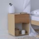 ARBOR Stolik nocny z szufladą beżowy