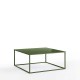SIMPLEX Stolik kawowy oliwka 80x80 cm nowoczesny