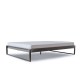 SORS Łóżko metalowe 180x200 surowe loft