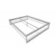 SORS Łóżko metalowe 200x200 wygląd wewnętrzny