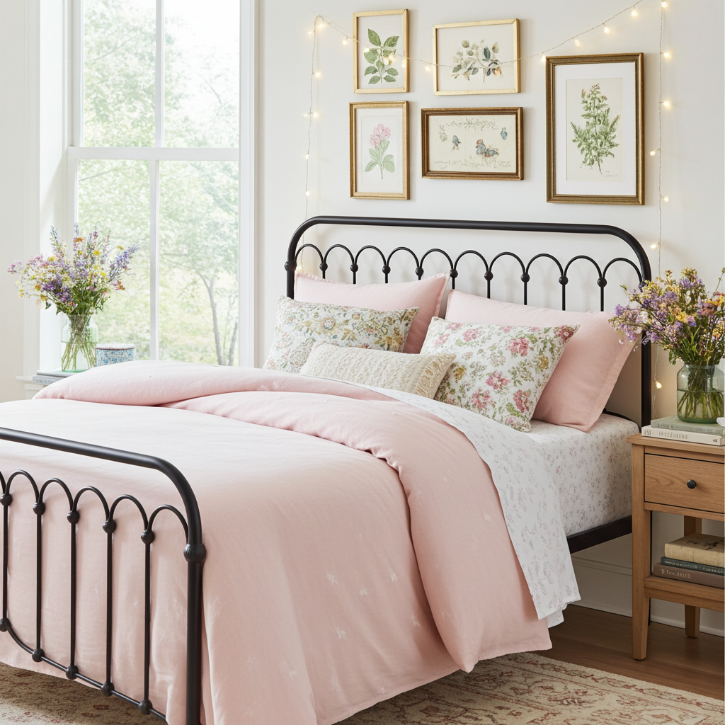 Avia łóżko z metalu